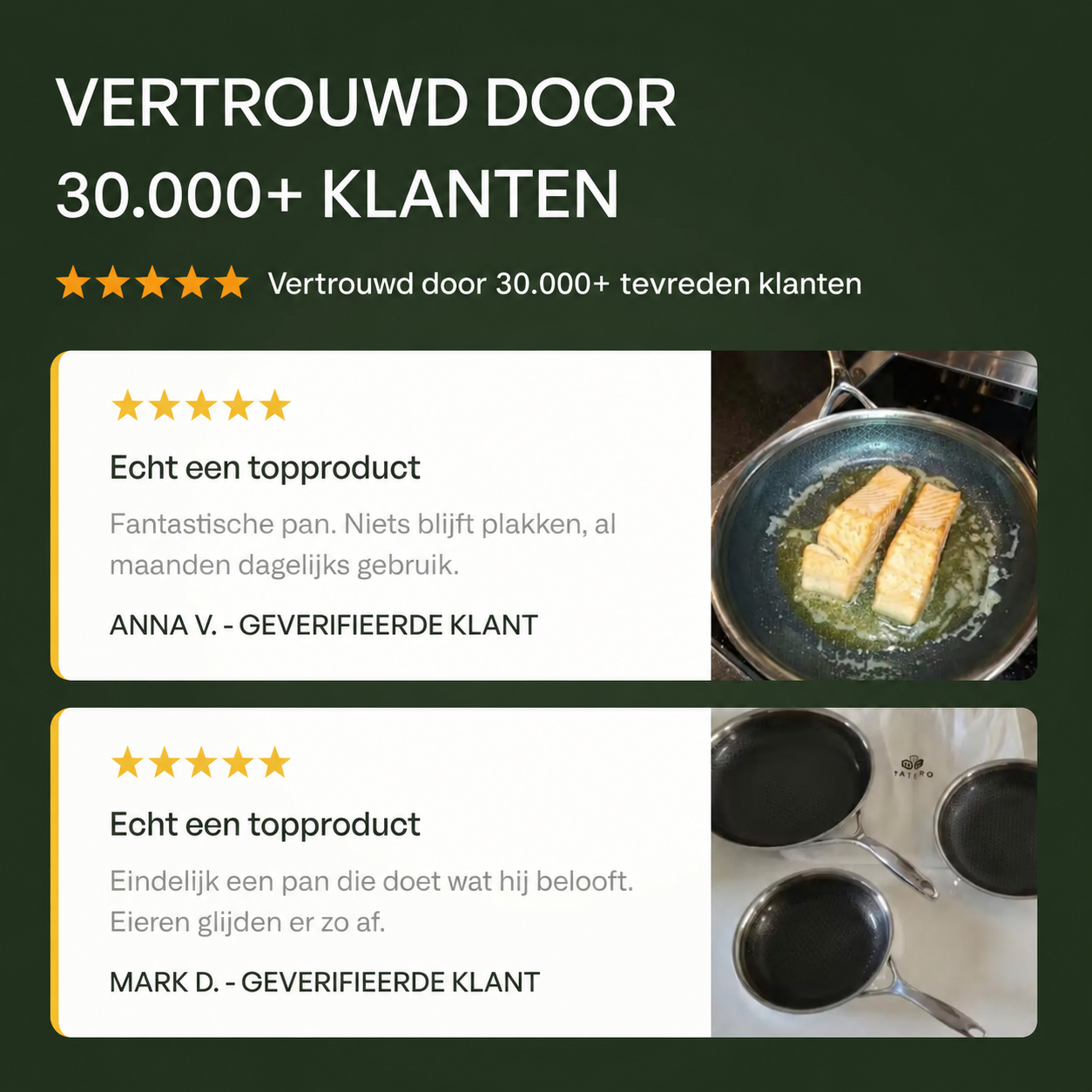 Hybride koekenpan & wok set Ø 28 2-delig met deksel