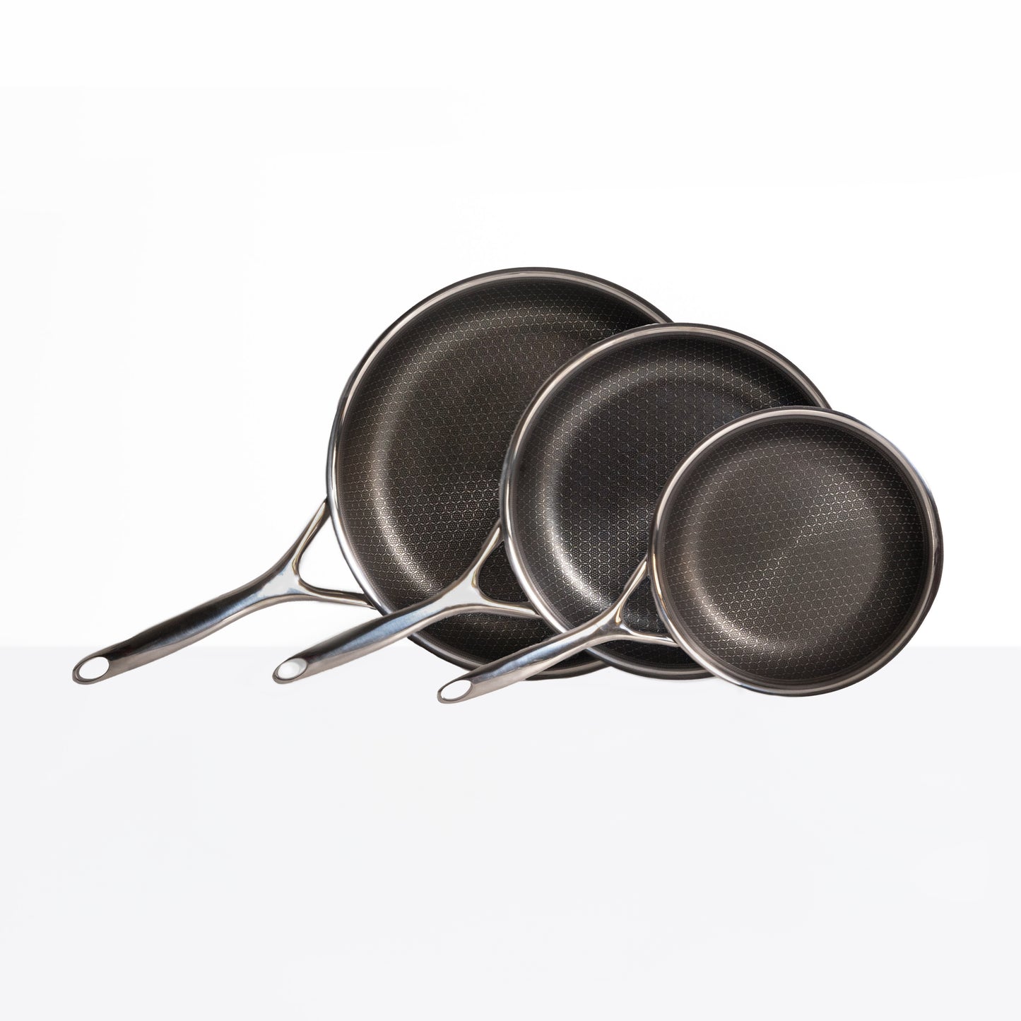 3-Piece Hybrid Fry Pan Set